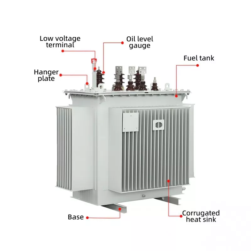 Input 11KV Output 0,4KV Transformator Terendam Minyak Tiga Fase